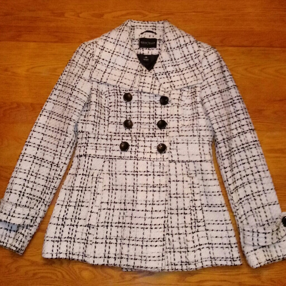 White House Black Market Peacoat